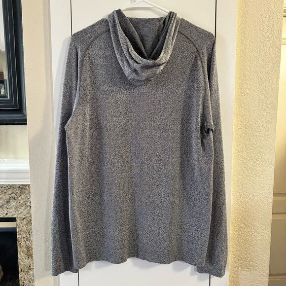 Lululemon X Soulcycle 1/4 Zip Men’s Pullover Heathered Gray Sz Large Activewear - Picture 6 of 7